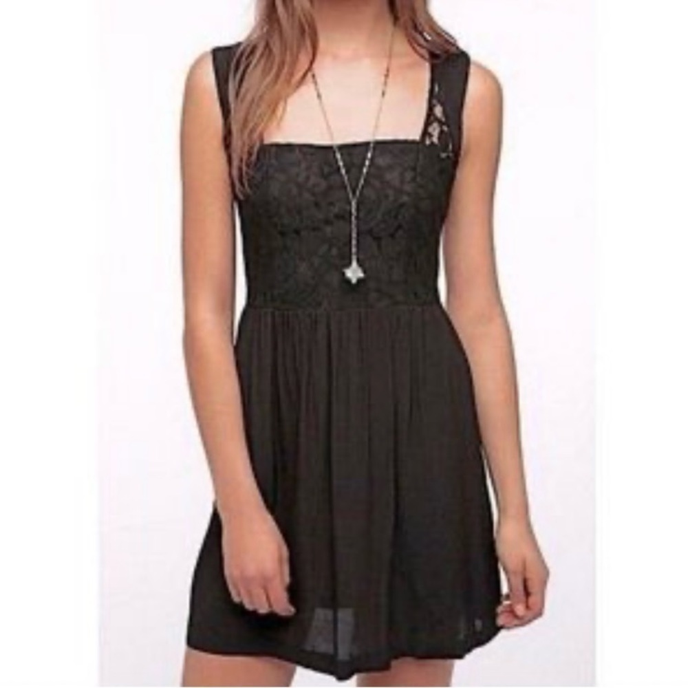 NWT Cooperative Lace Bodice Sleeveless Mini Dress 4